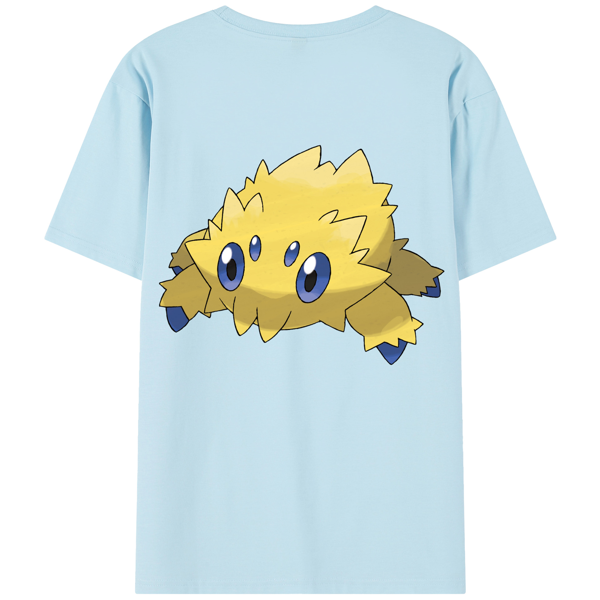 （画像用） ポケットモンスター Pokémon 綿100％半袖Tシャツ（背面プリント）